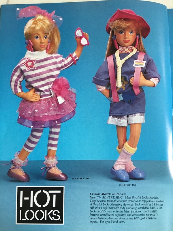 hot looks dolls mattel